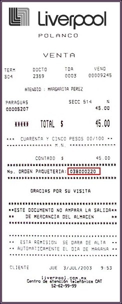paquetería
